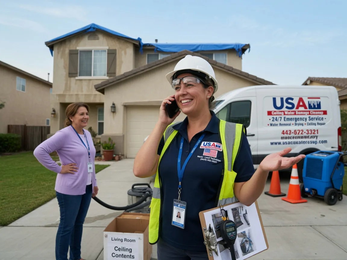 Ceiling Water Damage Restoration Garrett, IN FAQs